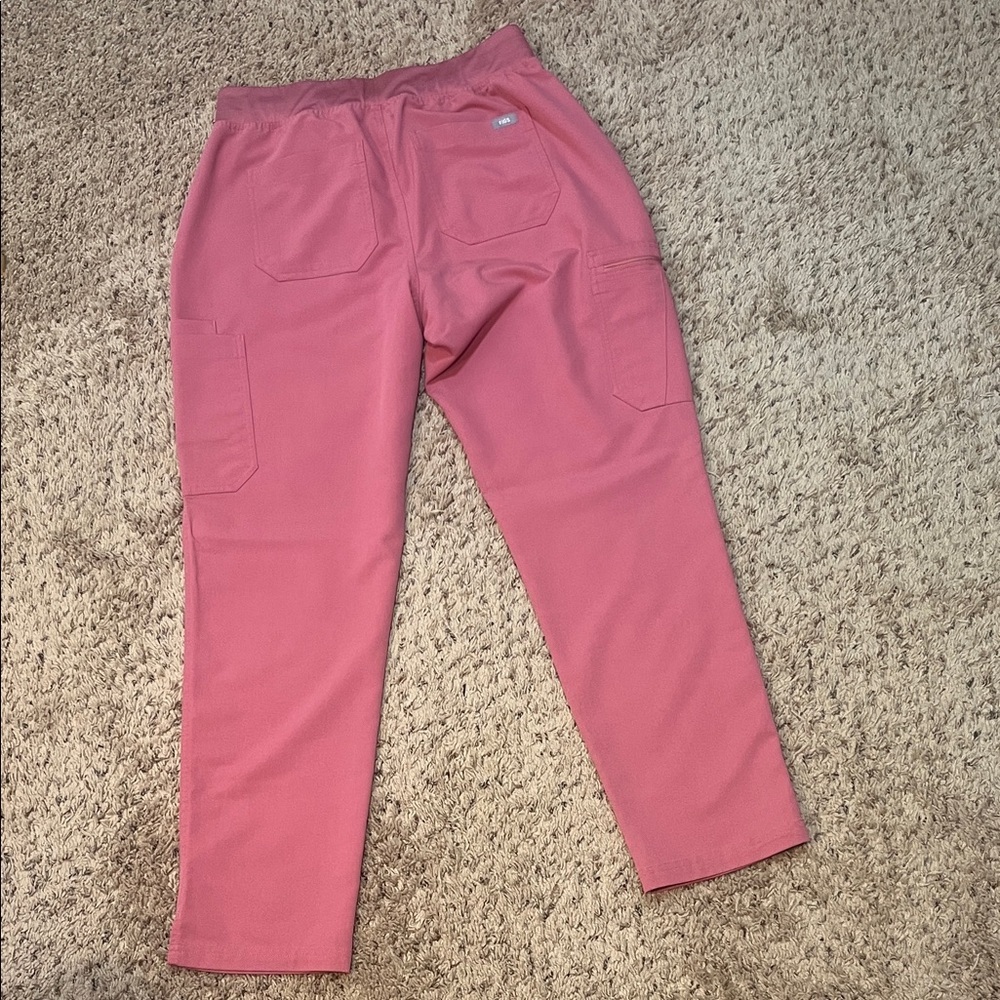 Figs Yola Skinny Scrub Pants Quartz Pink - Picture 7 of 9
